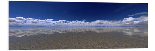 Foam board print Mirror For the Sky - Uyuni salt flats