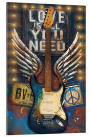 Gallery print Love Guitar