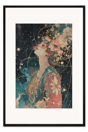 Gerahmter Kunstdruck Traum und Zeit - Niphion