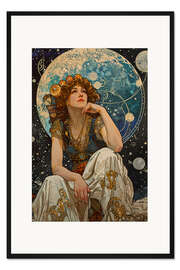 Gerahmter Kunstdruck Im Universum verlorene Erinnerungen