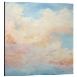 Magnettafel Wolken bei Sonnenuntergang