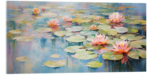 Acrylglas print Lilly Pads