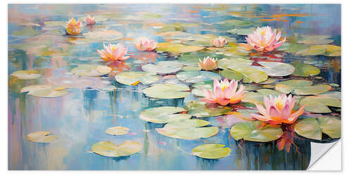 Wall sticker Lilly Pads