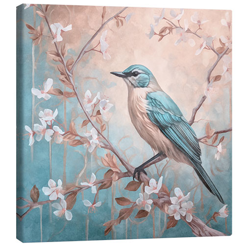 Canvas print Bird Vintage Nostalgia