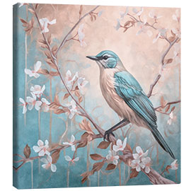 Canvas print Bird Vintage Nostalgia