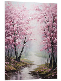 Cuadro de PVC Cherry Blossom