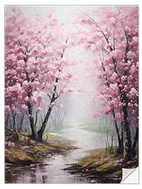 Adesivo murale Cherry Blossom