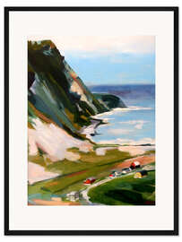 Gerahmter Kunstdruck Norwegen