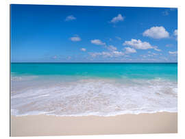 Tableau en plexi-alu White Sandy Beach