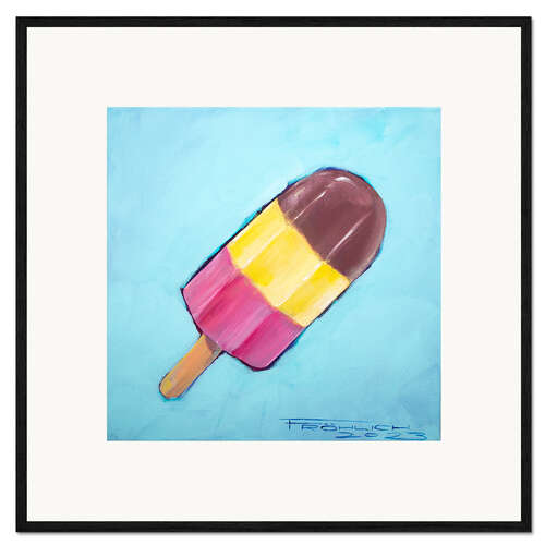 Gerahmter Kunstdruck Jolly