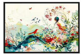 Gerahmter Kunstdruck Im Land der Fantasie