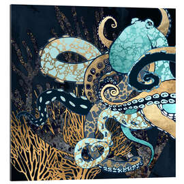 Galleriprint Metallic Octopus II