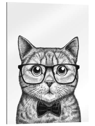 Gallery print Intelligent Cat