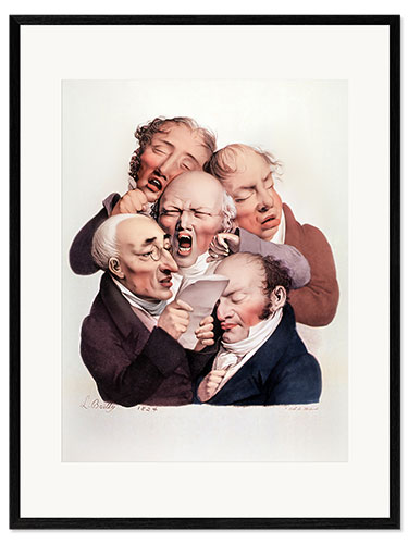 Ingelijste kunstdruk The Power of Eloquence