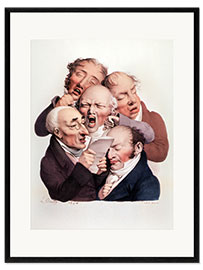 Ingelijste kunstdruk The Power of Eloquence