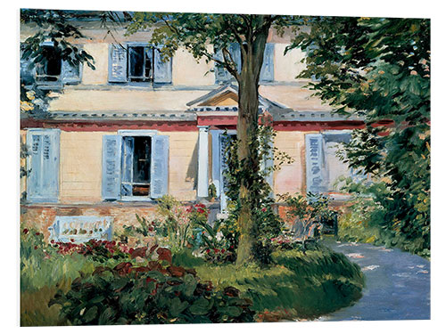 Stampa su PVC The House at Rueil, 1882