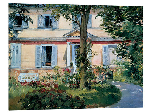 Stampa su plexi-alluminio The House at Rueil, 1882