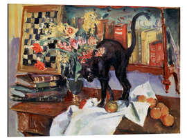 Magnettafel Stillleben mit Katze, Jean Joveneau