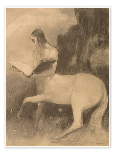 Plakat Centaur Reading