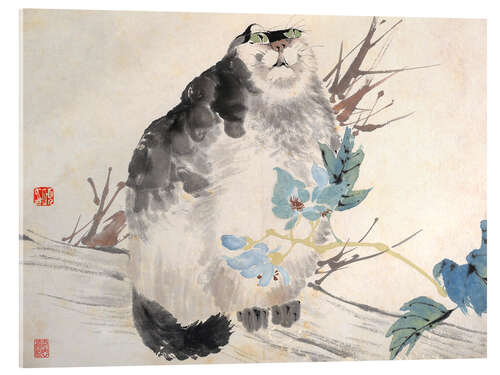Acrylglas print Fat Cat by Ren Yi