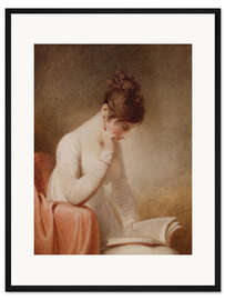 Gerahmter Kunstdruck Eine interessante Geschichte (Miss Ray), William Wood