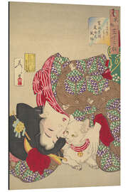 Magnettafel Die Katze necken