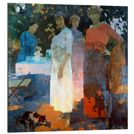 Magnettafel Frühstück im Garten, Edgardo Curcio