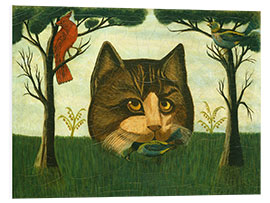 Quadro em PVC The Cat