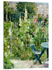 Quadro em plexi-alumínio Hollyhocks II