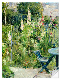 Selvklebende plakat Hollyhocks II