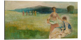 Tableau en aluminium Printemps, Thomas Wilmer Dewing