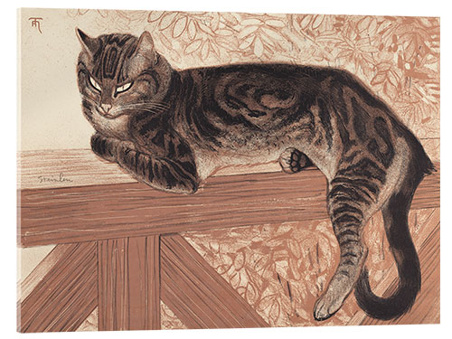 Quadro em acrílico Cat on a Balustrade, 1909