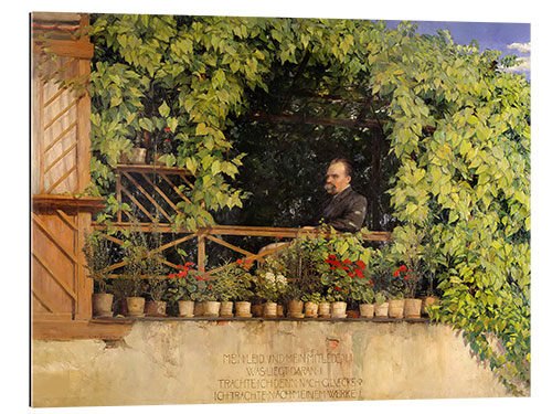 Galleritryk Portrait of Friedrich Nietzsche, Curt Stoeving, 1894