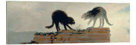 Gallery print Riña de gatos (cat fight)