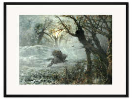 Gerahmter Kunstdruck Erlkönig