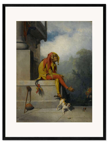 Innrammet kunsttrykk For What Was I Created?, William Holbrook Beard