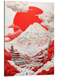 Magnettafel Berg Fuji, Japan