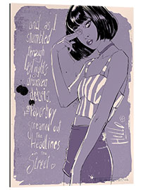 Gallery Print And as I stumbled through last night's drunken debris