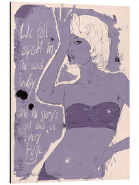 Magnettafel We fall apart in the usual way