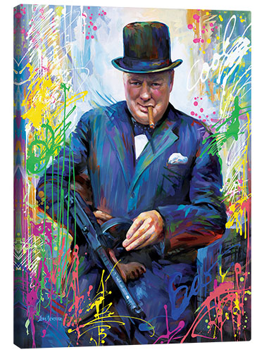 Leinwandbild Winston Churchill II