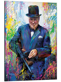 Magnettafel Winston Churchill II
