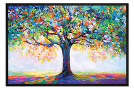 Gerahmter Kunstdruck Baum der Möglichkeiten