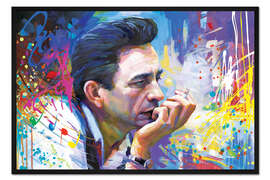 Gerahmter Kunstdruck Johnny Cash II