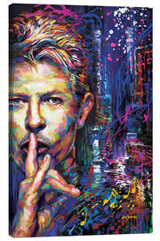 Stampa su tela  David Bowie - Leon Devenice