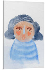 Magnettafel Girly Face