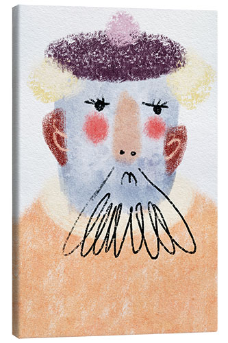 Canvas print Funky Face