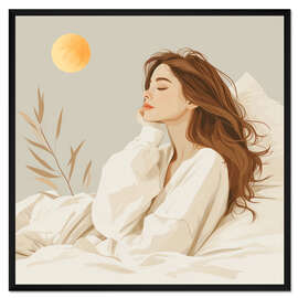 Gerahmter Kunstdruck Morning Light