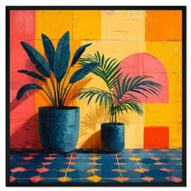 Gerahmter Kunstdruck Patterned Summer