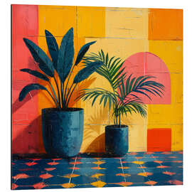 Magnettafel Patterned Summer