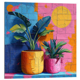 Gallery print Colourful Houseplants